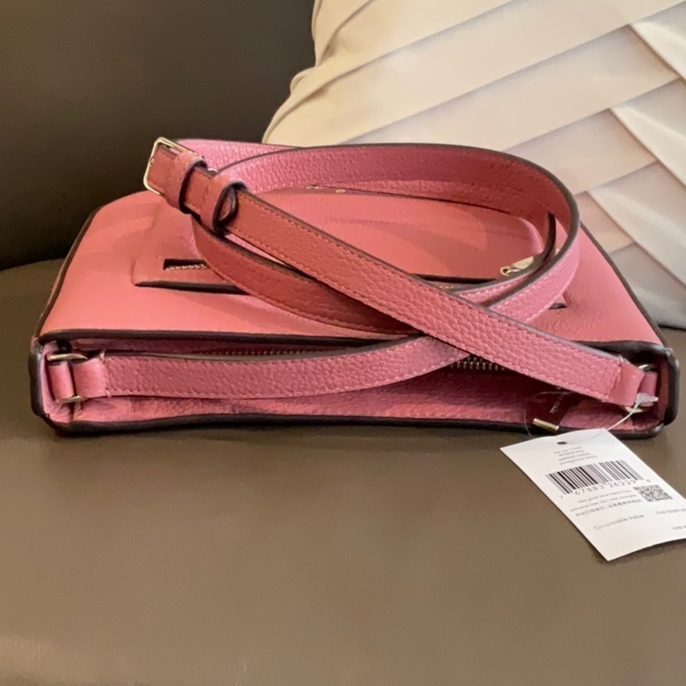 Kate Spade New York LEILA TOP ZIP CROSSBODY Pomegranate - Picture 7 of 9
